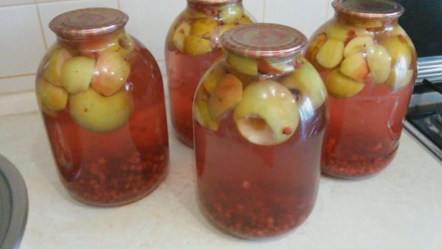 Компот з яблук і чорної (червоної) смородини: рецепти в каструлі, на зиму, із свіжих, сушених яблук