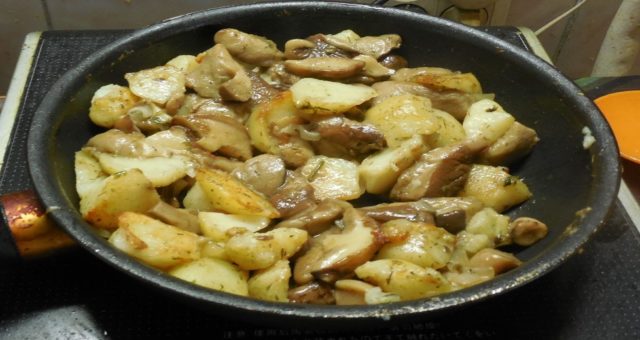 Маслюки смажені (тушковані) з картоплею: смачні рецепти з фото, як приготувати на сковороді, в мультиварці, як посмажити з цибулею