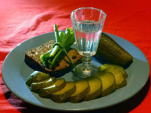 Огірки під горілочку на зиму: покрокові рецепти з фото салатів, засолювання, маринування