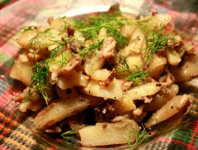 Смажені гливи з картоплею: як смачно приготувати, рецепти з фото