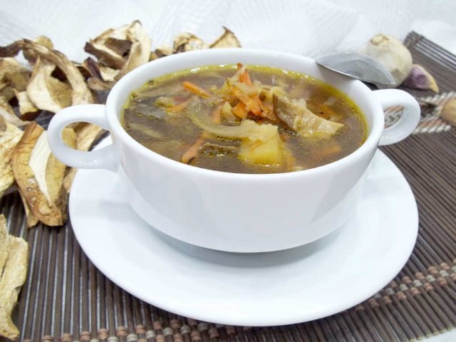Суп з сушених опеньків: як варити, рецепти приготування з фото