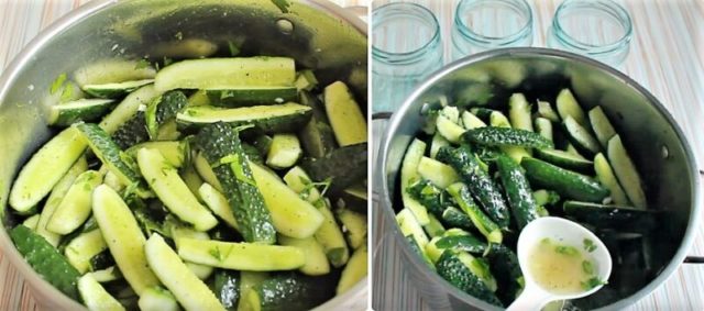 Огіркові Пальчики на зиму: рецепт салату з різаних огірків, відео