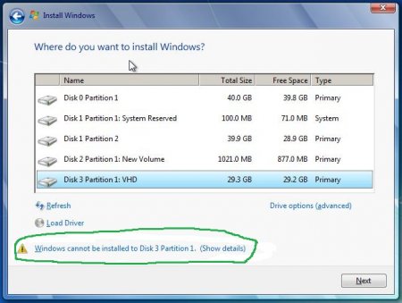 Установка Windows 7 або Windows 8 на віртуальний жорсткий диск