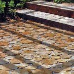 Садові доріжки з дерева: 100 красивих фото