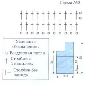 Синій топ. Вязання гачком для жінок.