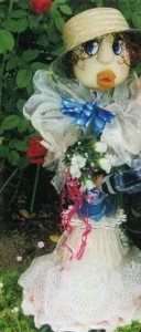 Літні садові скульптури своїми руками. Білосніжка і Модниця