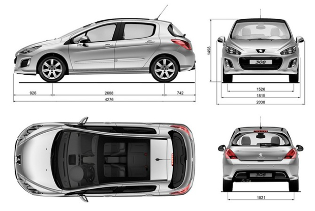Огляд Peugeot 308 (Пежо 308) |