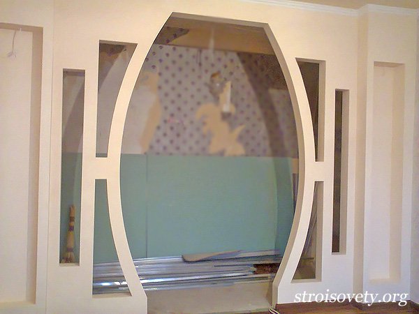 Як зробити арку своїми руками, перетворивши дверний проріз в декоративну конструкцію