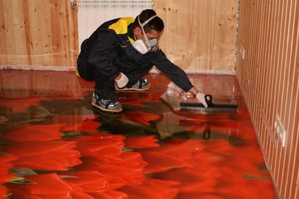 Наливна підлога своїми руками: необхідні матеріали, монтаж і тонкощі нанесення
