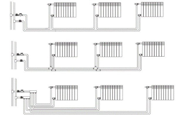 Схема підключення радіаторів опалення: варіанти та їх особливості