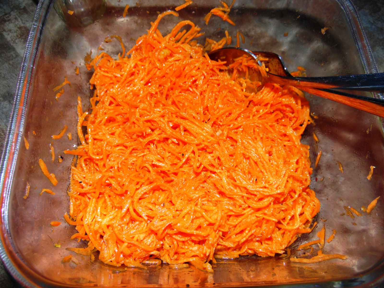 Корейские салаты фунчоза морковь
