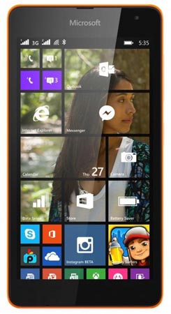 Microsoft (Nokia) Lumia 535   огляд, ціна і характеристики