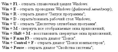 Про одну особливої клавіші — Win
