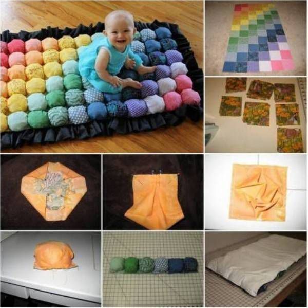 Як зшити розвиваючий килимок для малюка