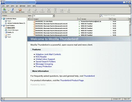 Вибираємо поштовий desktop клієнт для Windows 7