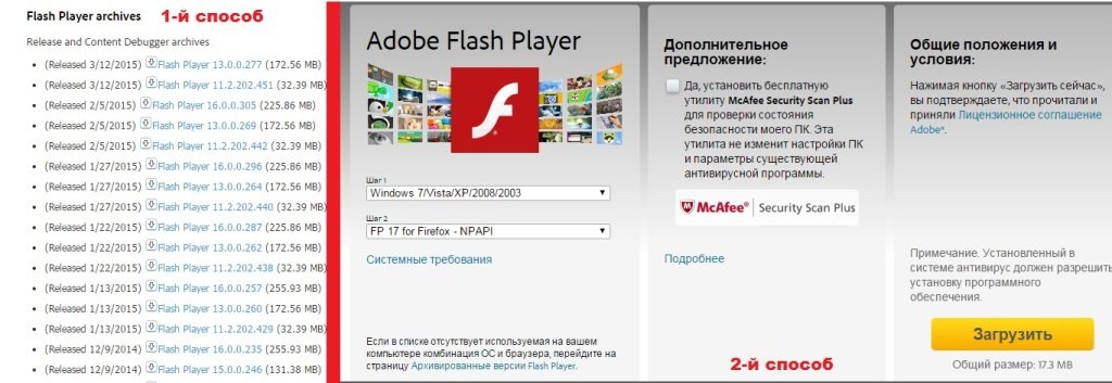 Як встановити на компютер Adobe Flash Player без зайвих проблем?